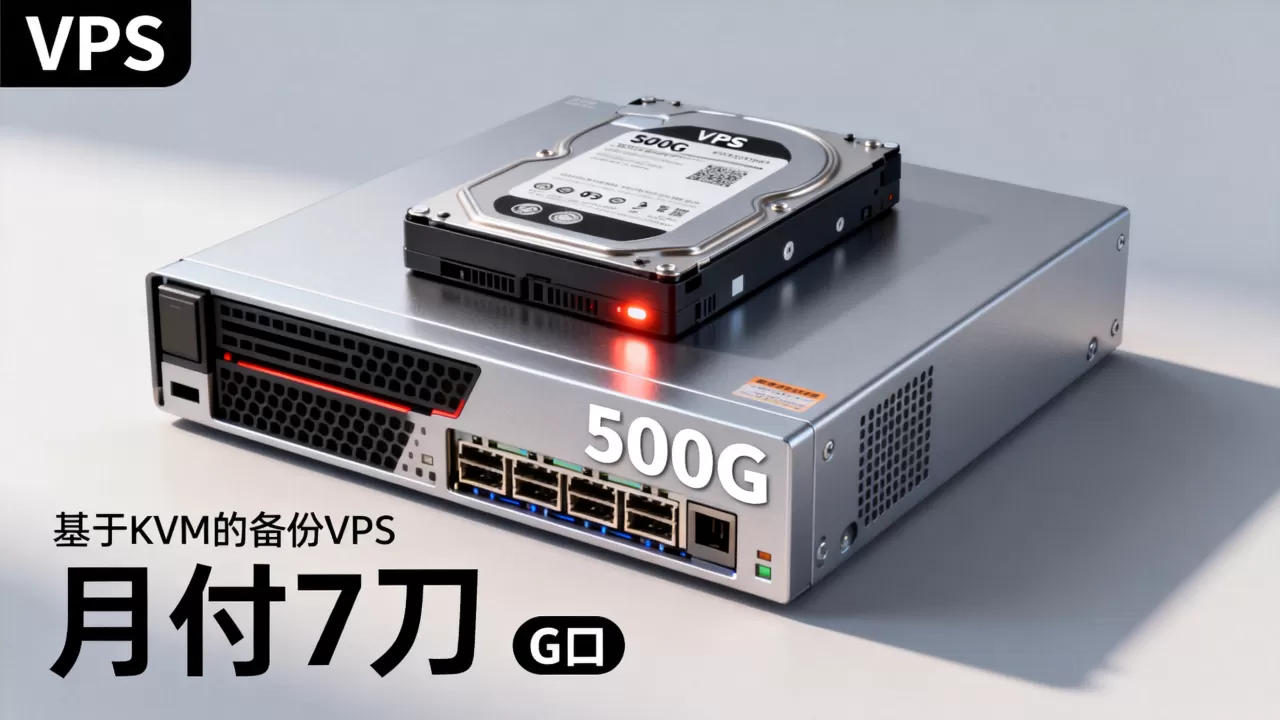 backupsy-基于KVM的备份VPS-500G硬盘-月付7刀/G口 backupsy-基于KVM的备份VPS-500G硬盘-月付7刀/G口