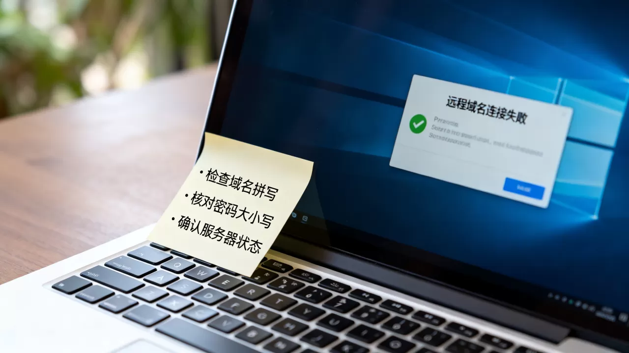 远程域名和域名密码错误怎么办?原因及解决方法详解 远程域名和域名密码错误怎么办?原因及解决方法详解