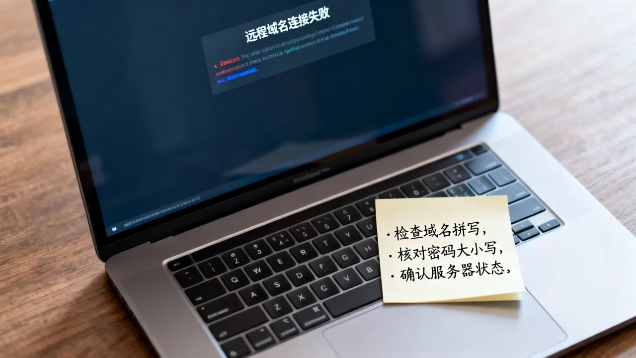 远程域名和域名密码错误怎么办?原因及解决方法详解 远程域名和域名密码错误怎么办?原因及解决方法详解