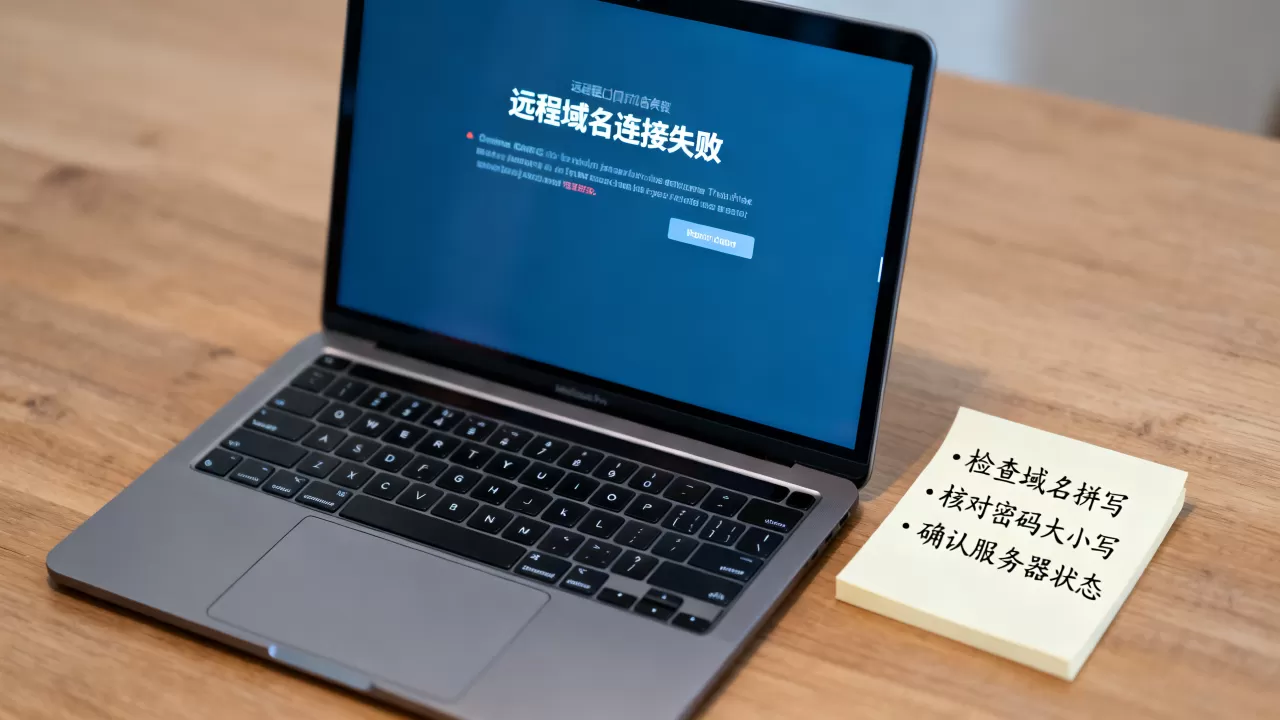 远程域名和域名密码错误怎么办?原因及解决方法详解 远程域名和域名密码错误怎么办?原因及解决方法详解