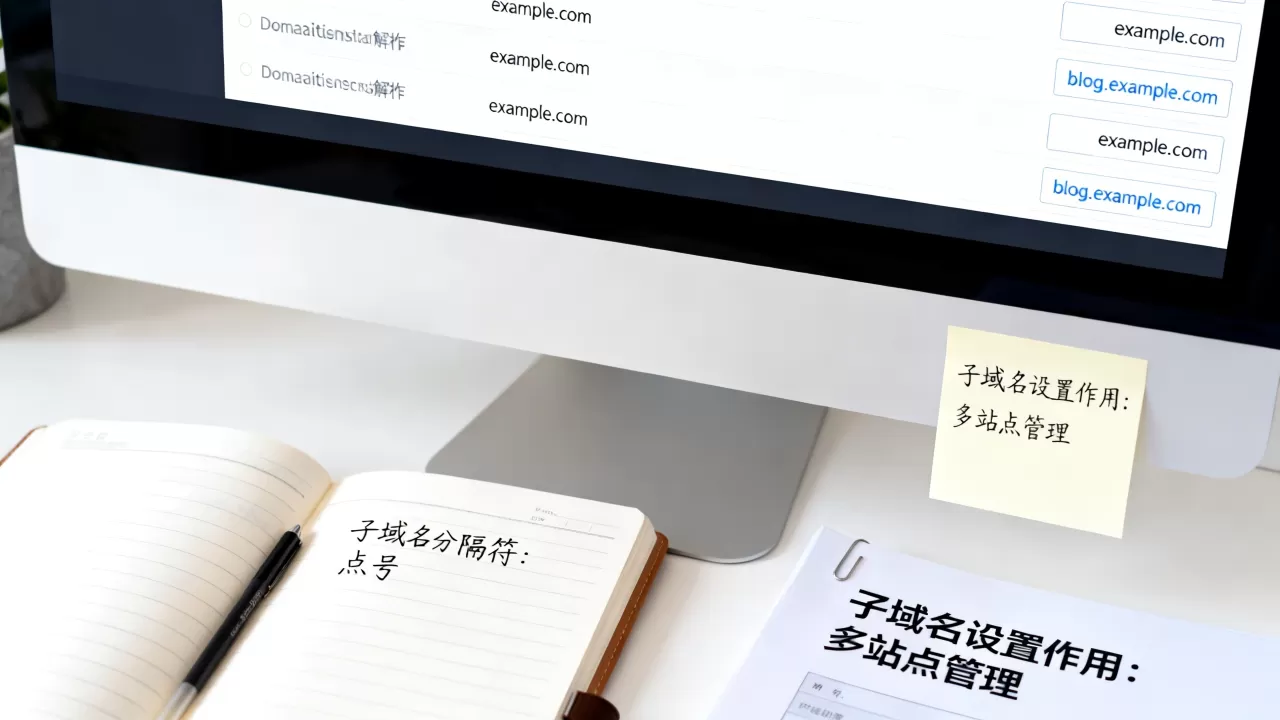 域名中子域名为什么用点号来分隔?子域名怎么设置有何作用? 域名中子域名为什么用点号来分隔?子域名怎么设置有何作用?