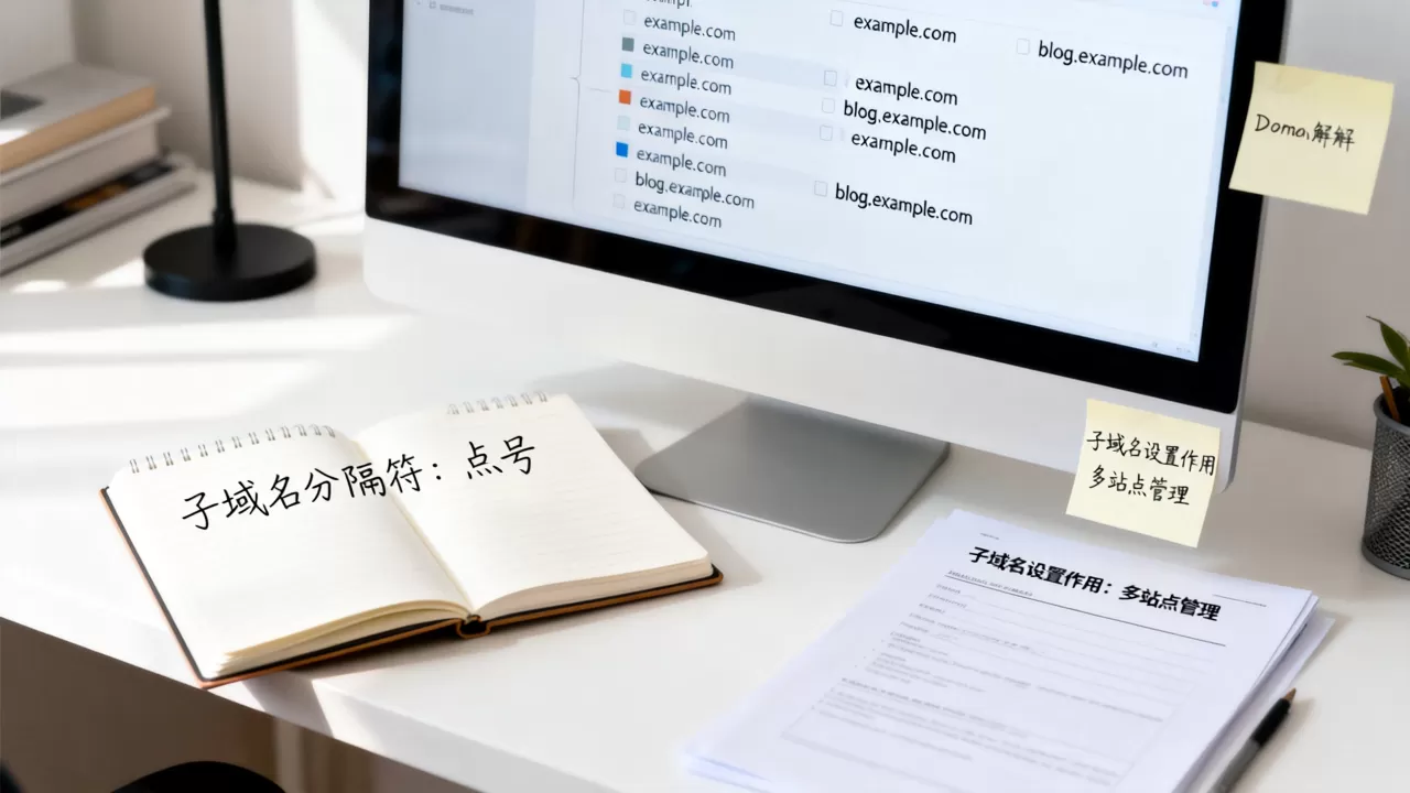 域名中子域名为什么用点号来分隔?子域名怎么设置有何作用? 域名中子域名为什么用点号来分隔?子域名怎么设置有何作用?