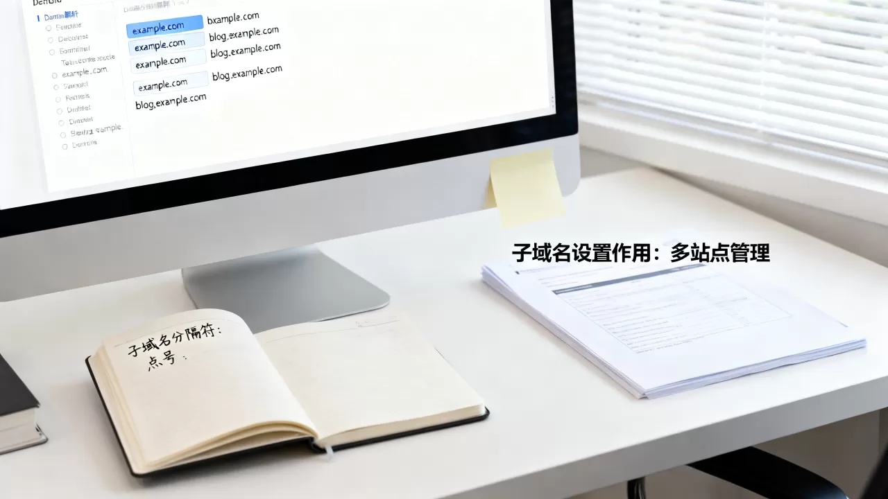 域名中子域名为什么用点号来分隔?子域名怎么设置有何作用? 域名中子域名为什么用点号来分隔?子域名怎么设置有何作用?