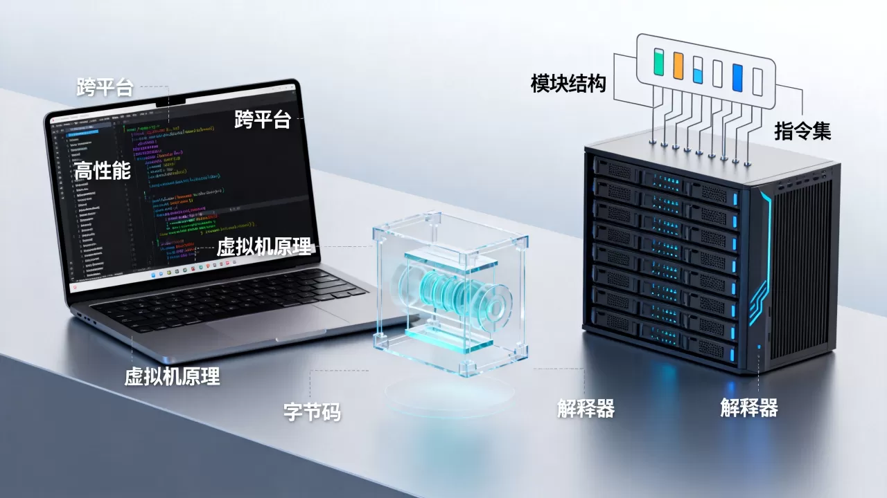 虚拟机类语言如何实现跨平台与高性能?,虚拟机原理是什么 虚拟机类语言如何实现跨平台与高性能?,虚拟机原理是什么