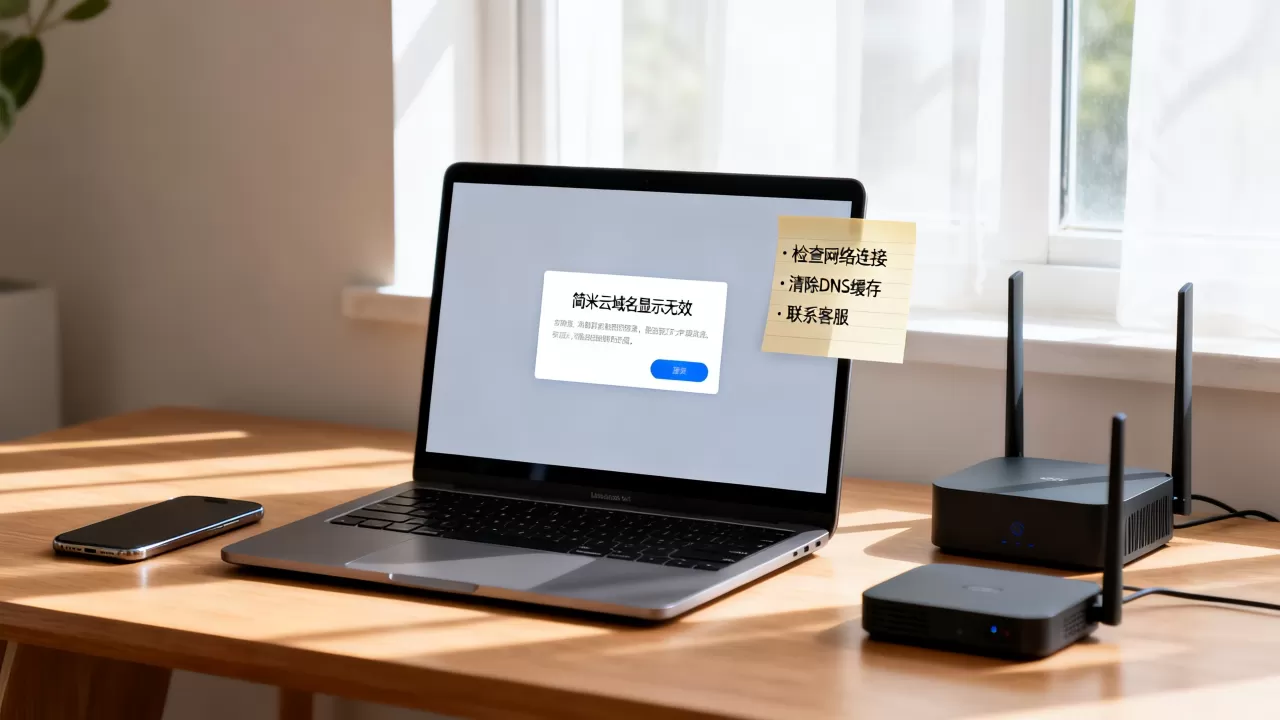 简米云域名显示无效怎么办,有哪些解决方法? 简米云域名显示无效怎么办,有哪些解决方法?