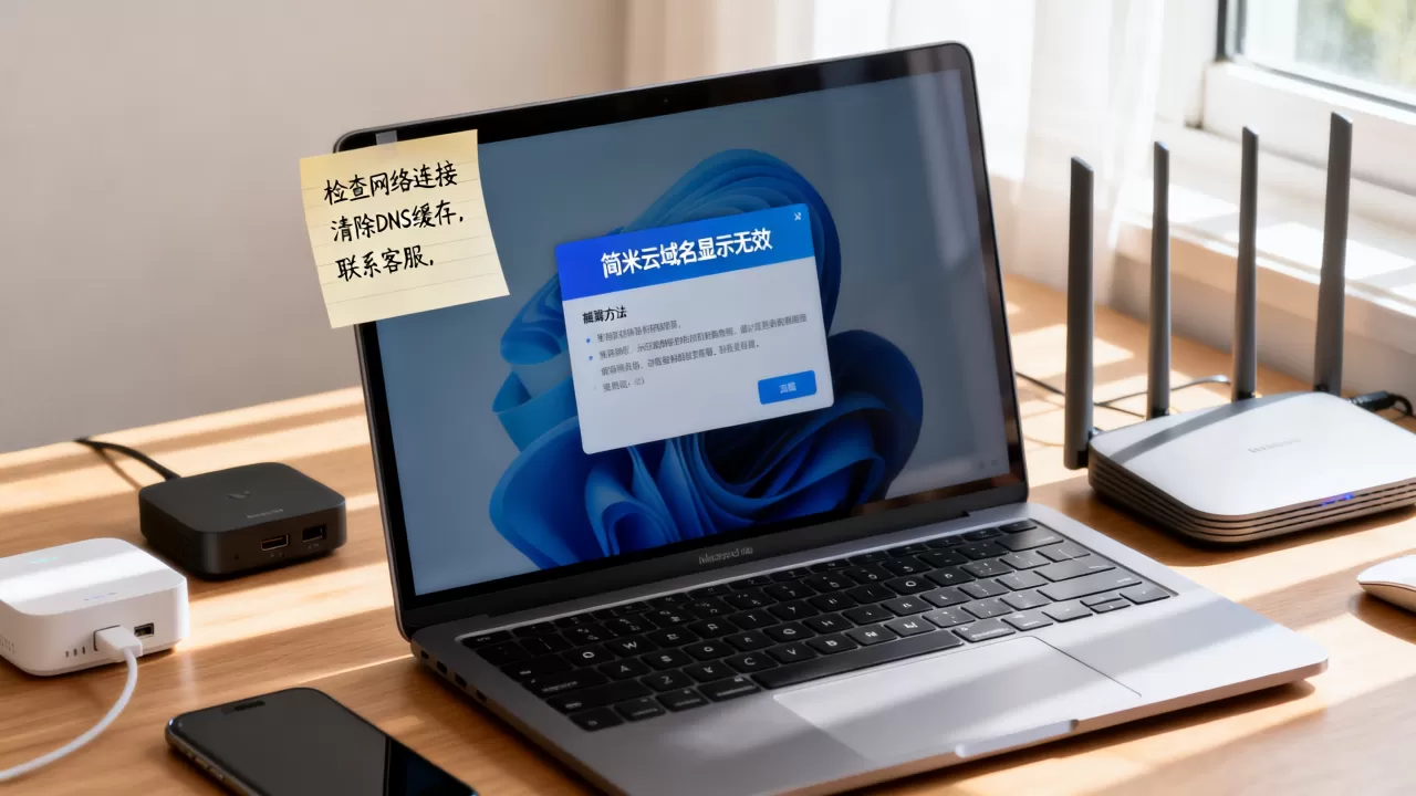 简米云域名显示无效怎么办,有哪些解决方法? 简米云域名显示无效怎么办,有哪些解决方法?