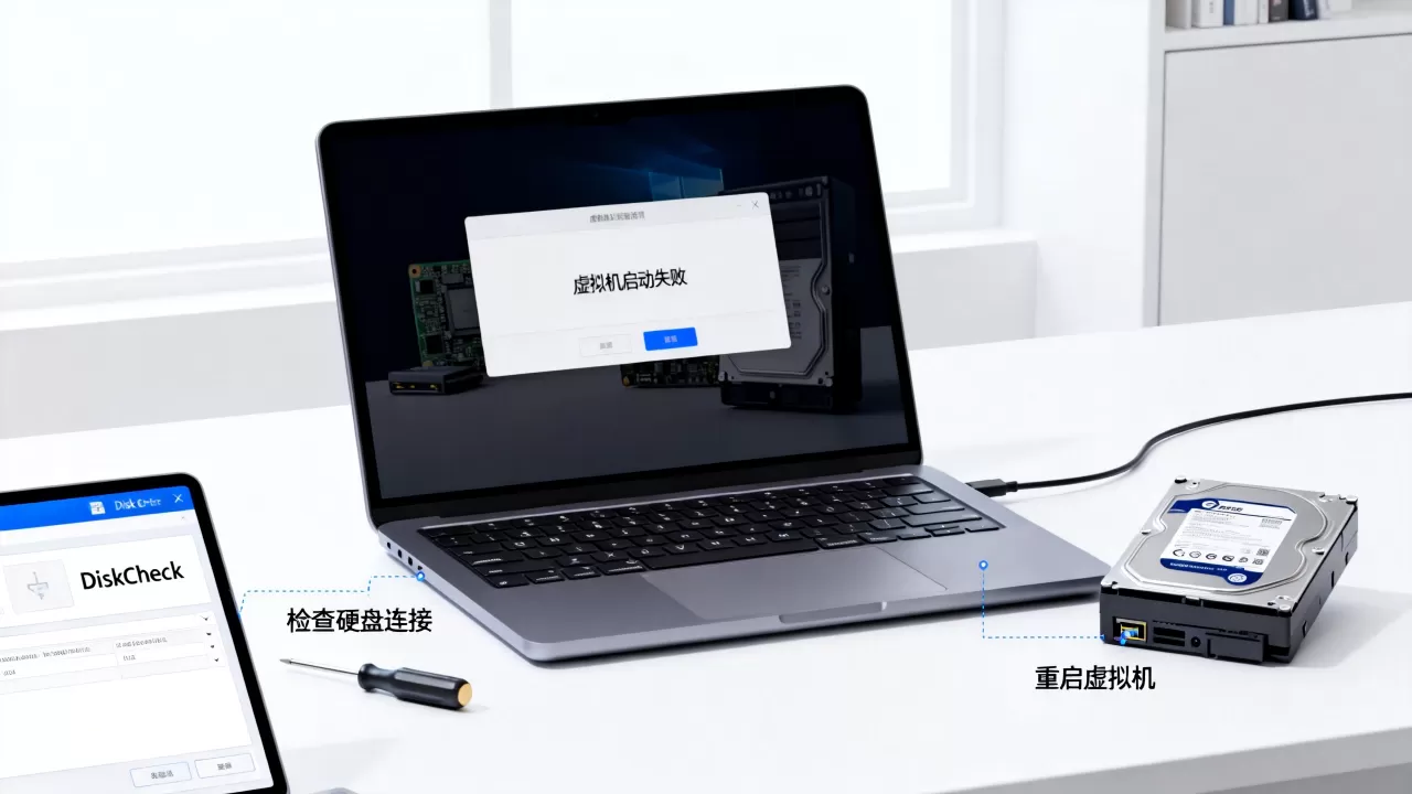 虚拟机硬盘开机失败如何排查,有哪些解决方法? 虚拟机硬盘开机失败如何排查,有哪些解决方法?