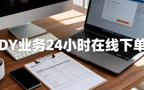 DY业务24小时在线下单