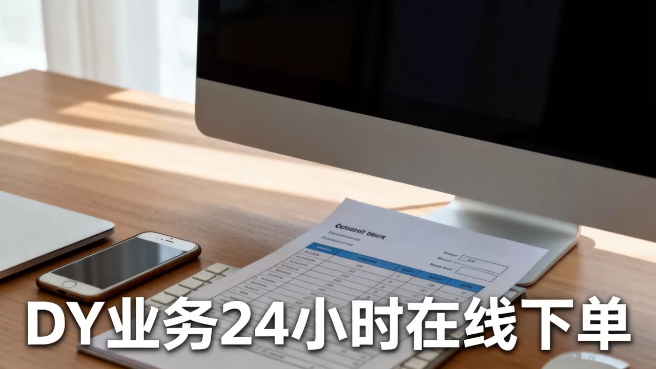 DY业务24小时在线下单 DY业务24小时在线下单