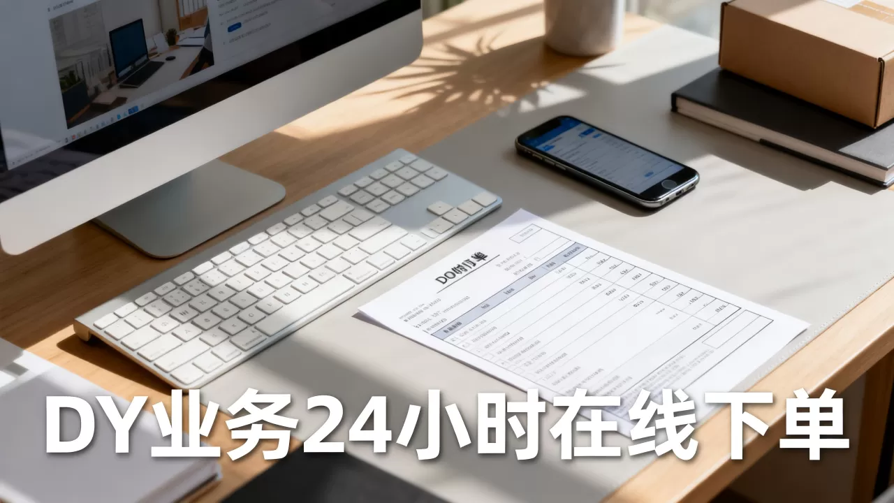 DY业务24小时在线下单 DY业务24小时在线下单