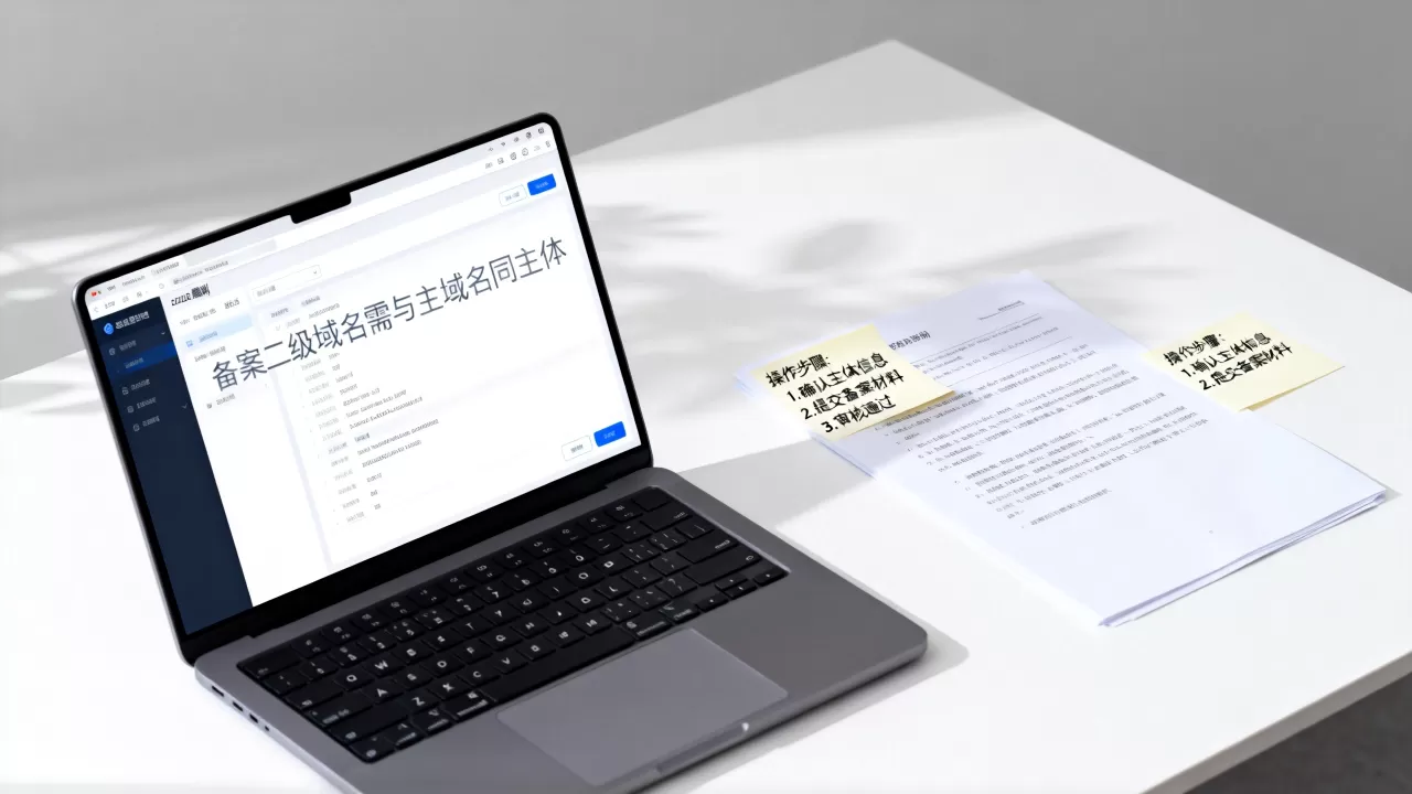 备案二级域名必须和主域名同主体吗,怎么操作? 备案二级域名必须和主域名同主体吗,怎么操作?