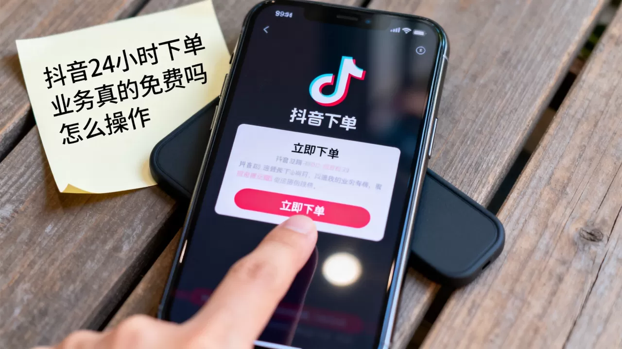 抖音24小时下单业务真的免费吗,怎么操作? 抖音24小时下单业务真的免费吗,怎么操作?