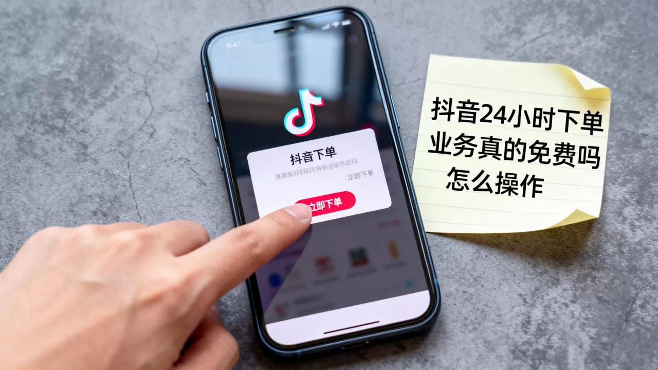 抖音24小时下单业务真的免费吗,怎么操作? 抖音24小时下单业务真的免费吗,怎么操作?