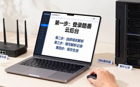 酷番云域名解析步骤详解？新手如何快速配置？