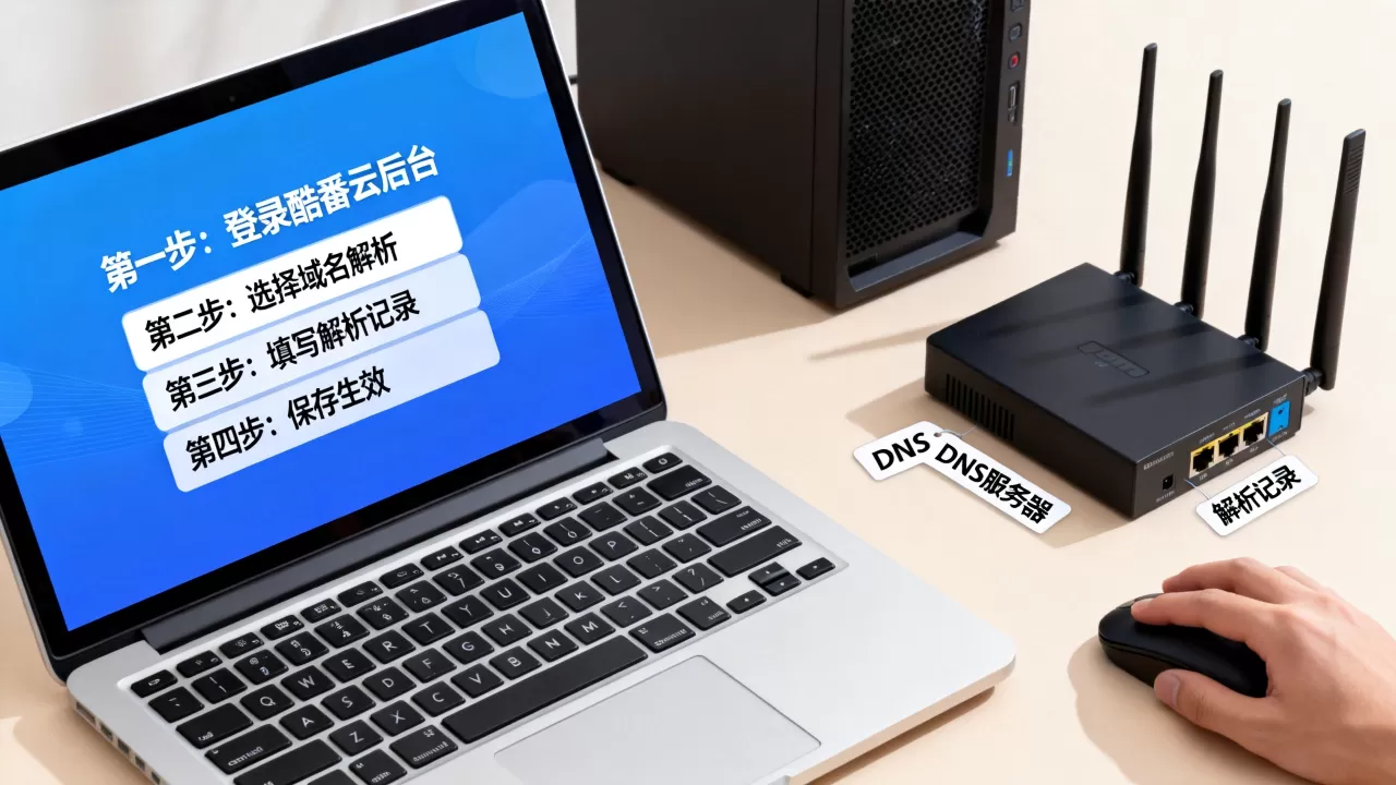 酷番云域名解析步骤详解?新手如何快速配置? 酷番云域名解析步骤详解?新手如何快速配置?