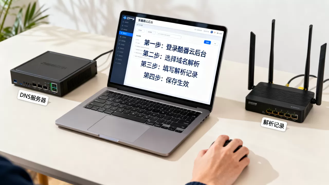 酷番云域名解析步骤详解?新手如何快速配置? 酷番云域名解析步骤详解?新手如何快速配置?