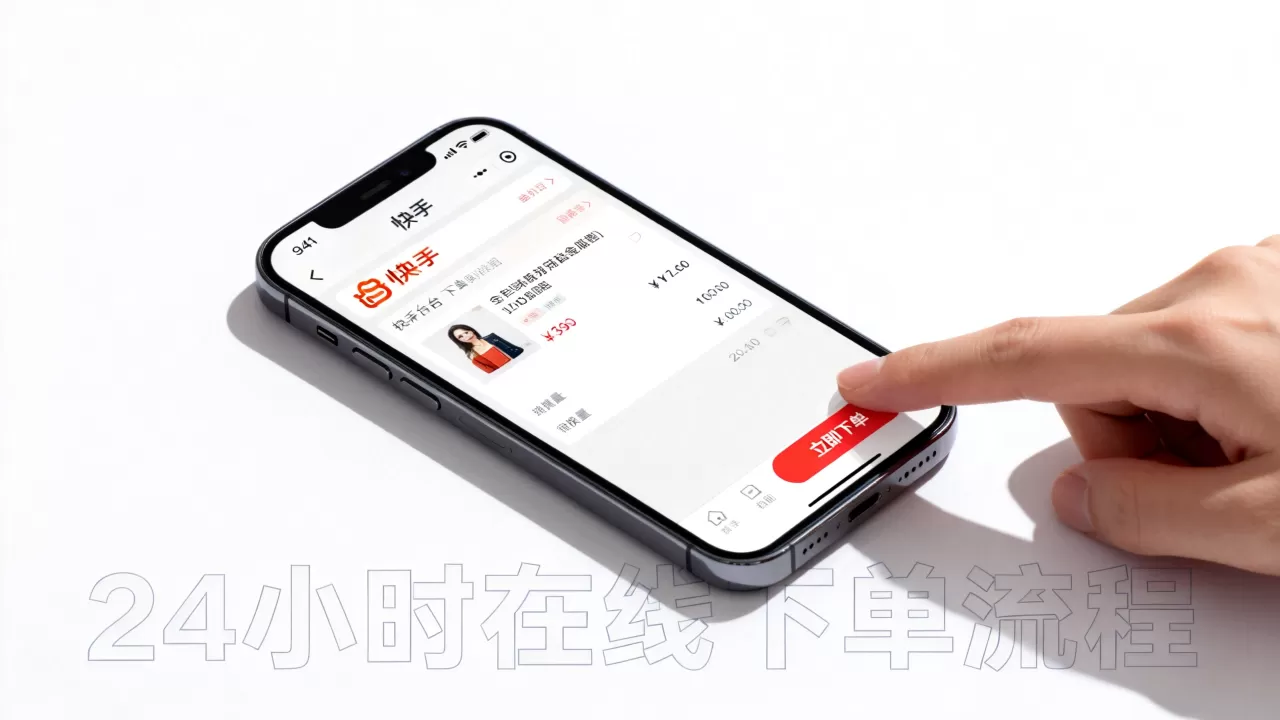 快手平台24小时在线下单靠谱吗,怎么操作? 快手平台24小时在线下单靠谱吗,怎么操作?