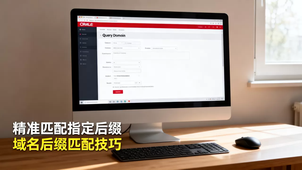 oracle查询域名时如何精准匹配指定后缀?,域名后缀精准匹配技巧有哪些? oracle查询域名时如何精准匹配指定后缀?,域名后缀精准匹配技巧有哪些?