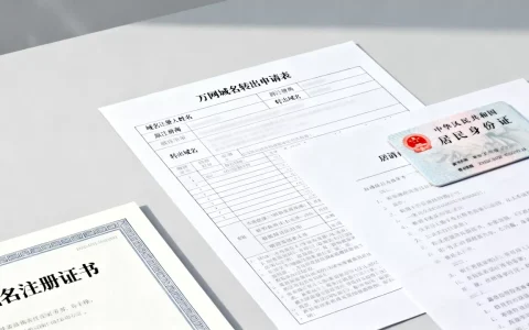 万网域名转出申请表到底怎么填？需要什么材料？
