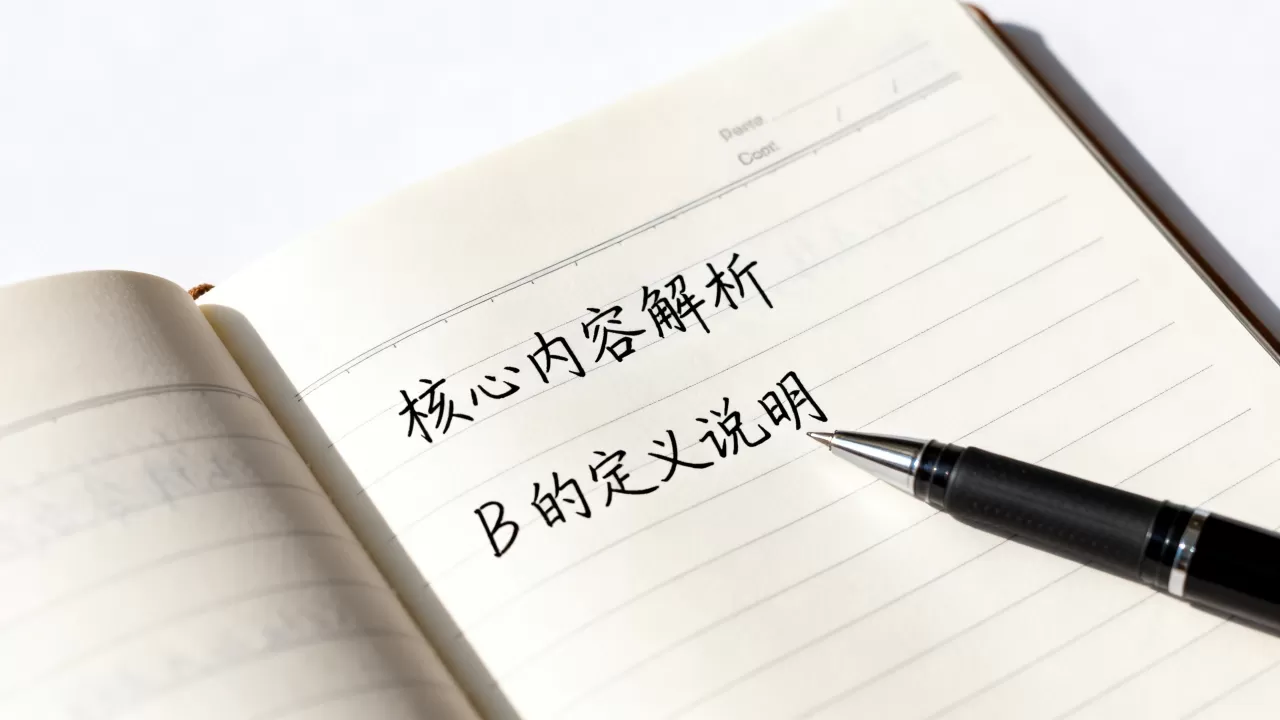 B究竟是什么东西,这篇文章核心内容是什么意思? B究竟是什么东西,这篇文章核心内容是什么意思?
