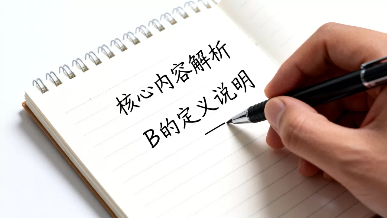 B究竟是什么东西,这篇文章核心内容是什么意思? B究竟是什么东西,这篇文章核心内容是什么意思?