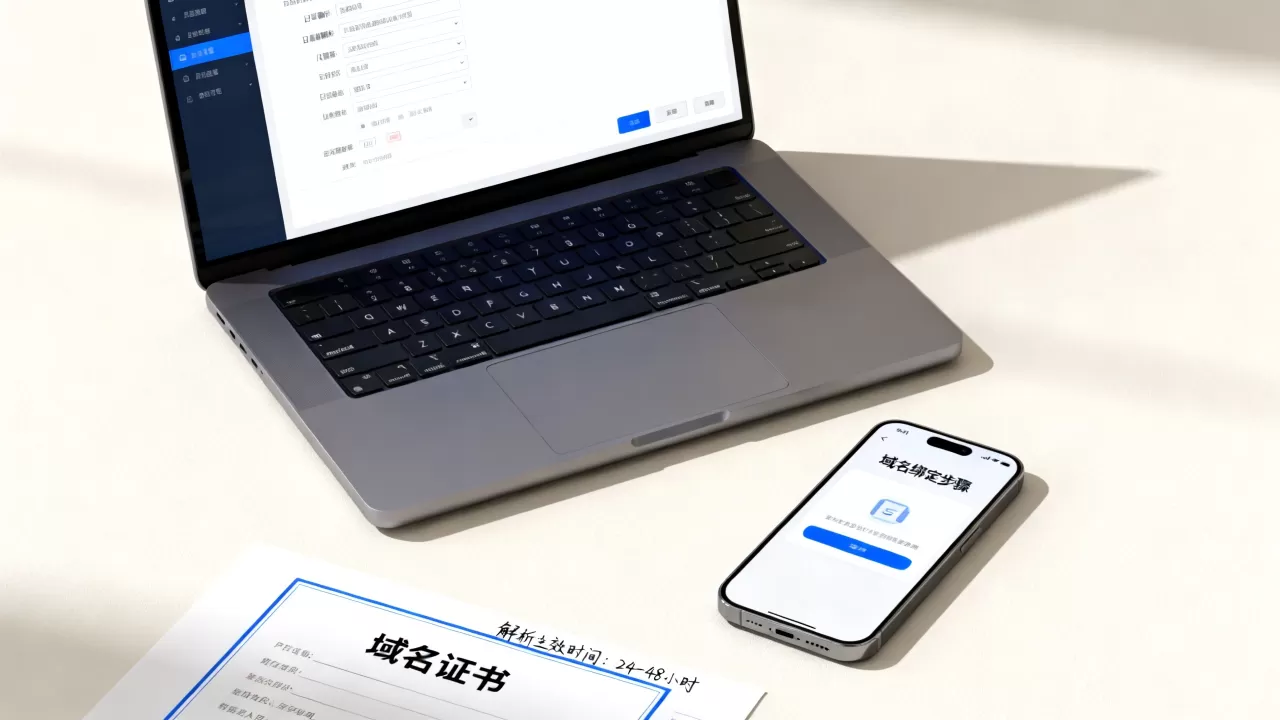 怎么绑定域名?域名解析多久生效? 怎么绑定域名?域名解析多久生效?