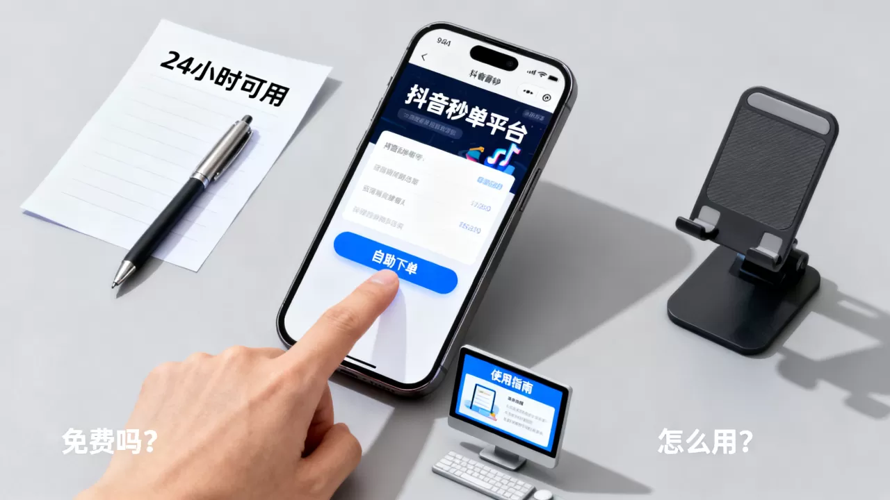 抖音秒单平台24小时自助下单真的免费吗,怎么使用? 抖音秒单平台24小时自助下单真的免费吗,怎么使用?