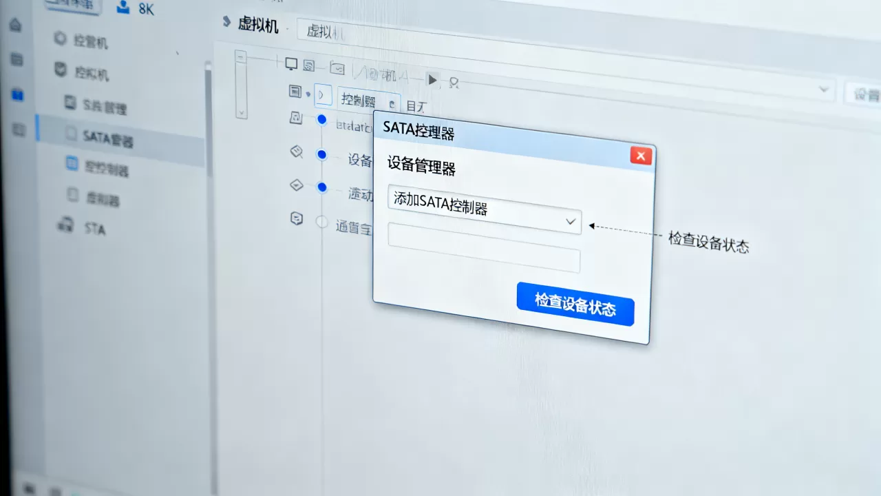 虚拟机缺少sata控制器怎么办,虚拟机sata控制器怎么添加 虚拟机缺少sata控制器怎么办,虚拟机sata控制器怎么添加
