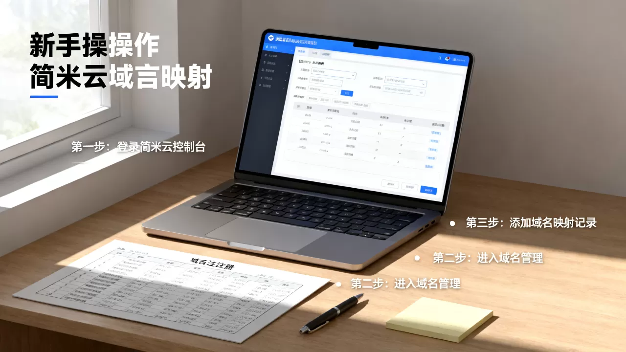 简米云域名映射怎么做?,新手操作步骤有哪些? 简米云域名映射怎么做?,新手操作步骤有哪些?