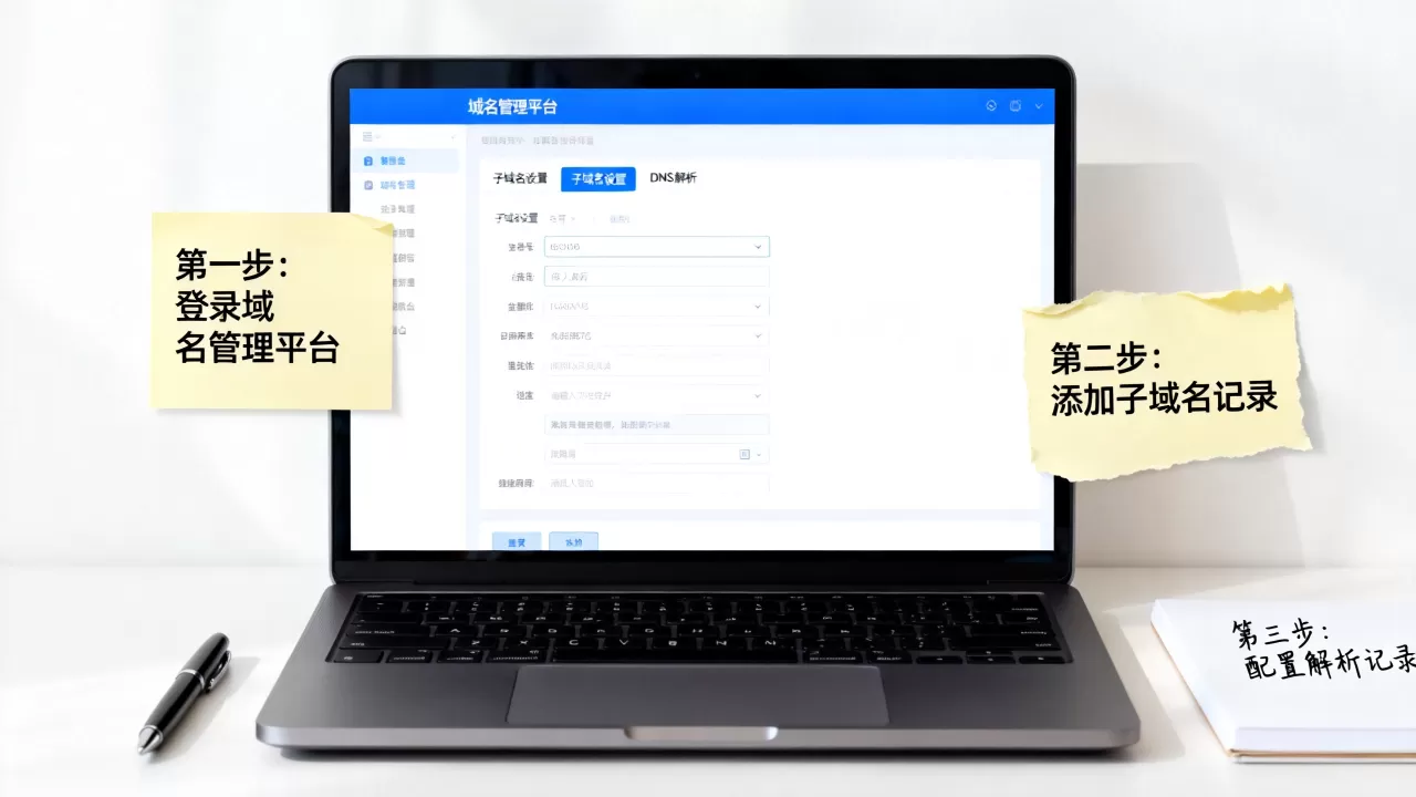 域名子域名如何正确设置?,子域名解析步骤有哪些? 域名子域名如何正确设置?,子域名解析步骤有哪些?