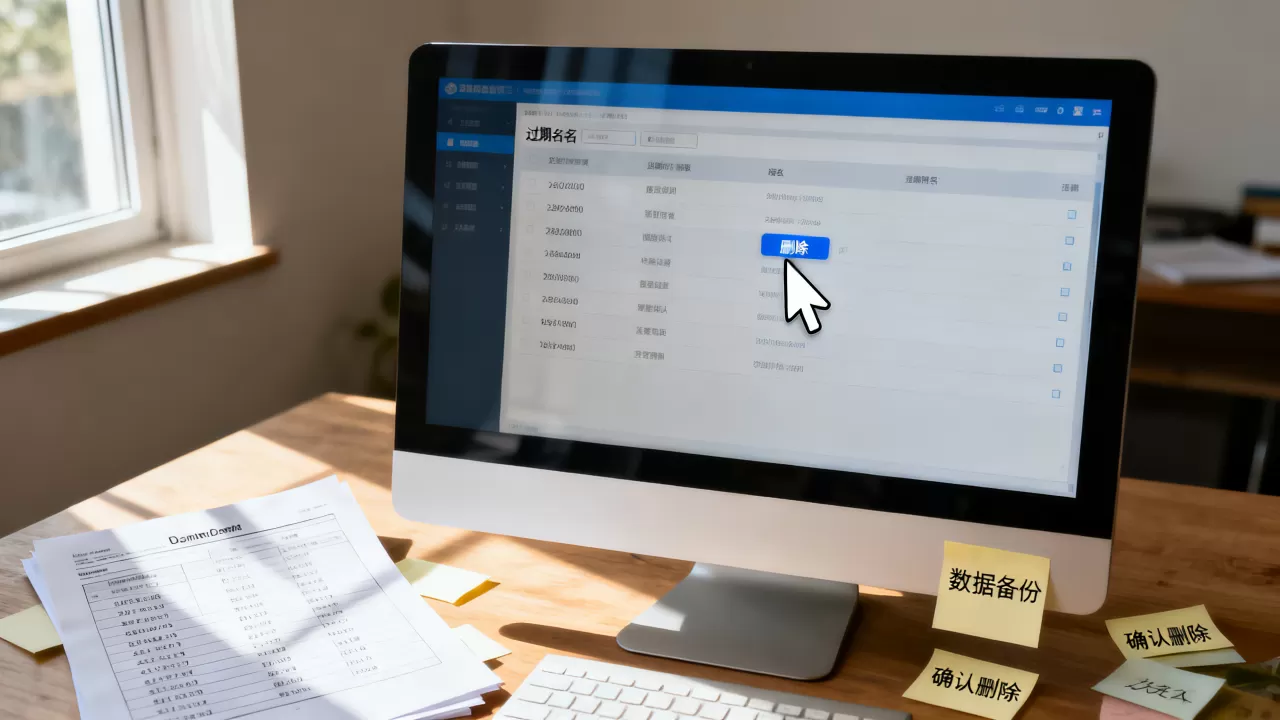 如何安全删除过期域名列表?,删除后还能恢复吗? 如何安全删除过期域名列表?,删除后还能恢复吗?