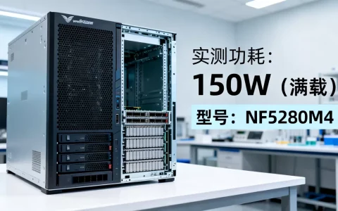 浪潮服务器nf5280m4功耗多少，实测数据是多少？