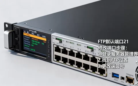 服务器FTP共享文件夹端口是多少，默认端口21怎么改？