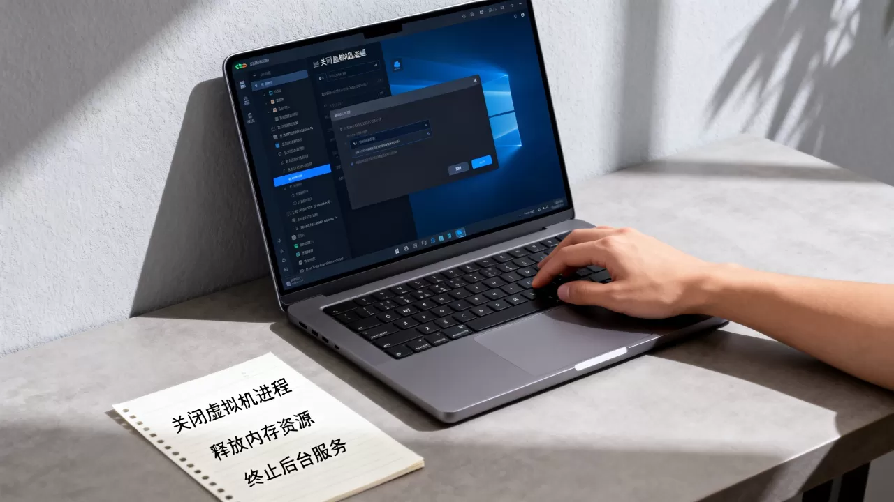 如何彻底结束虚拟机代码运行并释放资源?,虚拟机释放资源方法。 如何彻底结束虚拟机代码运行并释放资源?,虚拟机释放资源方法。