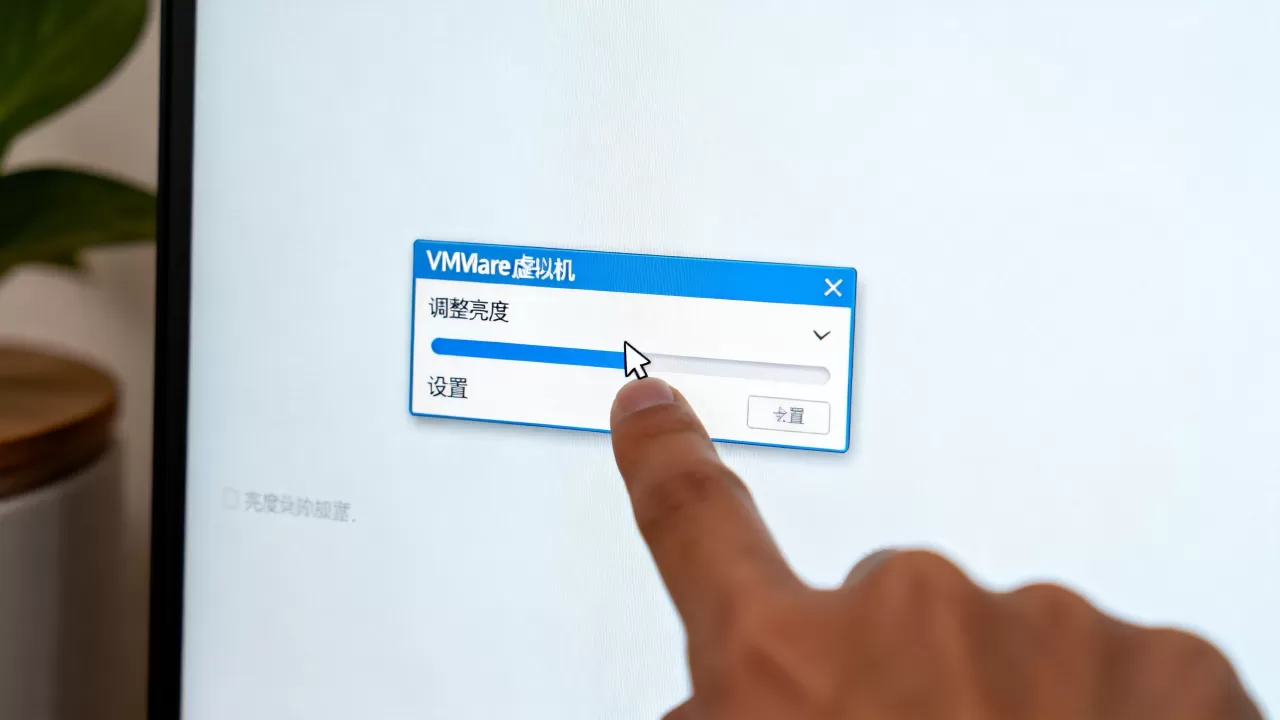 虚拟机亮度怎么调,vmware屏幕太暗怎么办 虚拟机亮度怎么调,vmware屏幕太暗怎么办