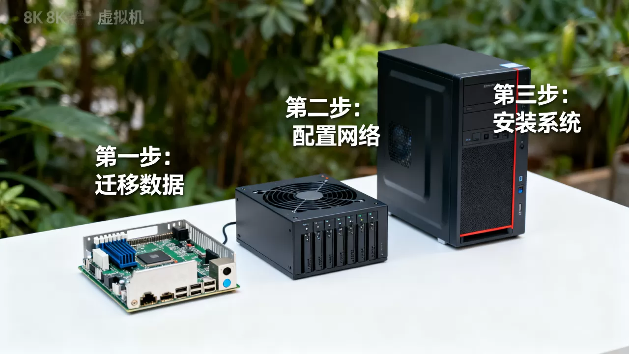 虚拟机如何变身成独立服务器?,有哪些操作步骤? 虚拟机如何变身成独立服务器?,有哪些操作步骤?