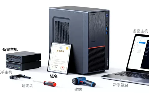 备案主机和域名先备哪个好，新手建站怎么选