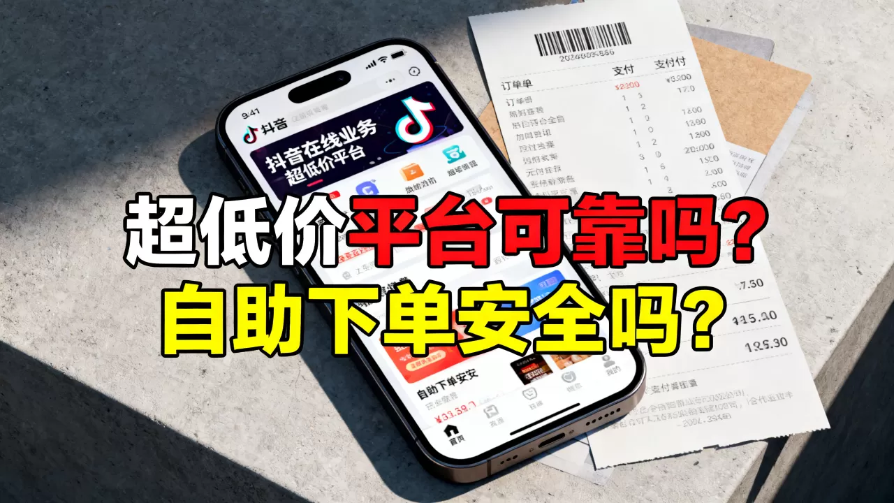 抖音在线业务超低价平台可靠吗,自助下单安全吗? 抖音在线业务超低价平台可靠吗,自助下单安全吗?