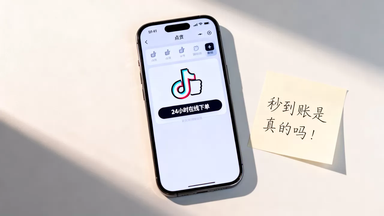 抖音点赞平台秒到账是真的吗,24小时在线下单怎么选? 抖音点赞平台秒到账是真的吗,24小时在线下单怎么选?
