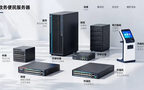 政务便民服务器都包括哪些设备，购买时需考虑哪些因素