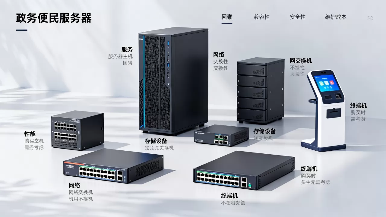 政务便民服务器都包括哪些设备,购买时需考虑哪些因素 政务便民服务器都包括哪些设备,购买时需考虑哪些因素