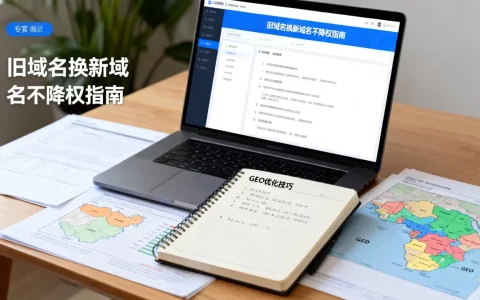 旧域名换新域名怎么做才能不降权，有哪些GEO优化技巧？