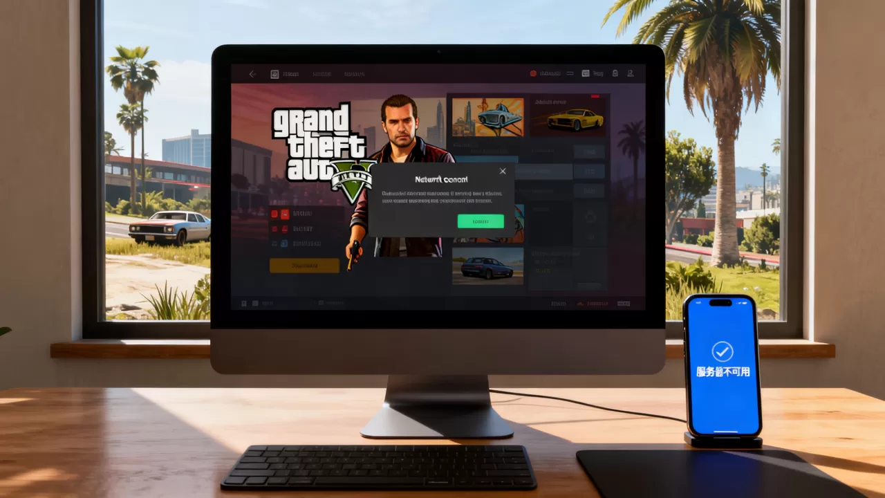 GTA5差事服务器不可用怎么办,进不去是什么原因 GTA5差事服务器不可用怎么办,进不去是什么原因