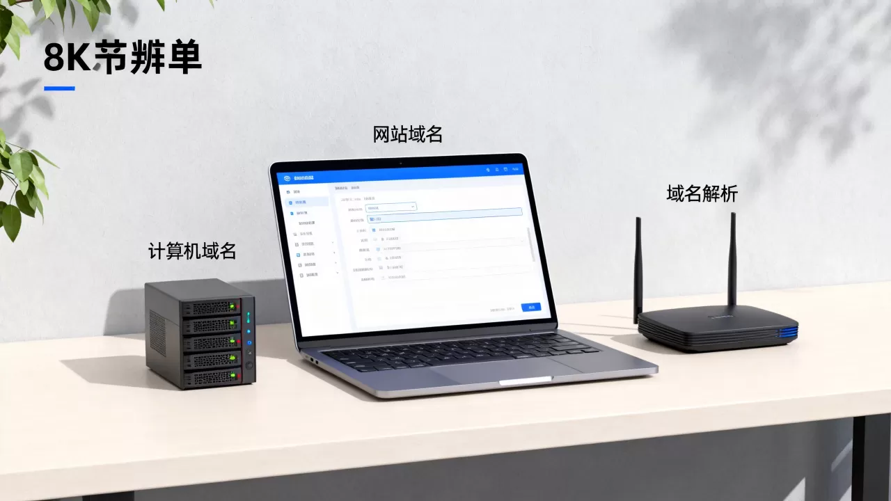 计算机域名和网站域名有何不同,域名解析怎么操作 计算机域名和网站域名有何不同,域名解析怎么操作