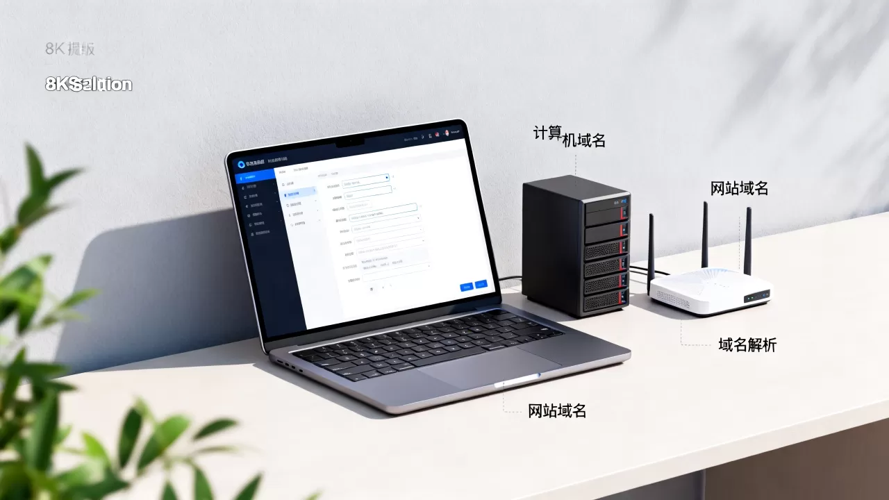计算机域名和网站域名有何不同,域名解析怎么操作 计算机域名和网站域名有何不同,域名解析怎么操作