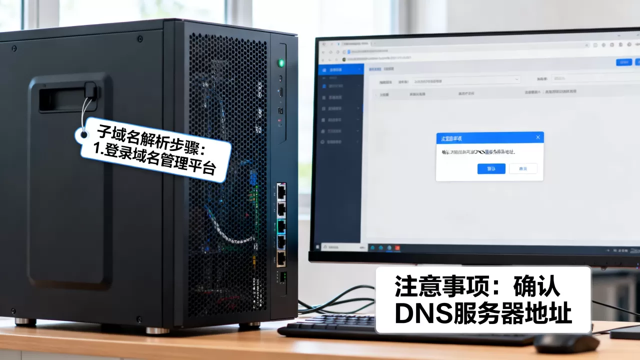 子域名解析到服务器怎么做?,有哪些注意事项? 子域名解析到服务器怎么做?,有哪些注意事项?