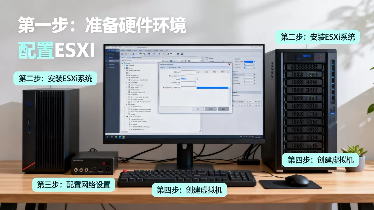 虚拟机配置esxi有哪些步骤?,怎么操作 虚拟机配置esxi有哪些步骤?,怎么操作