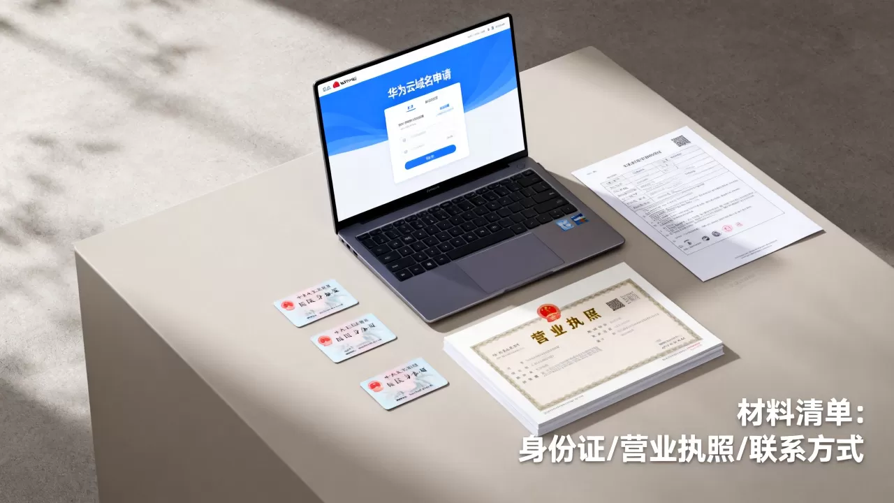 华为云域名申请需要哪些材料?流程复杂吗? 华为云域名申请需要哪些材料?流程复杂吗?