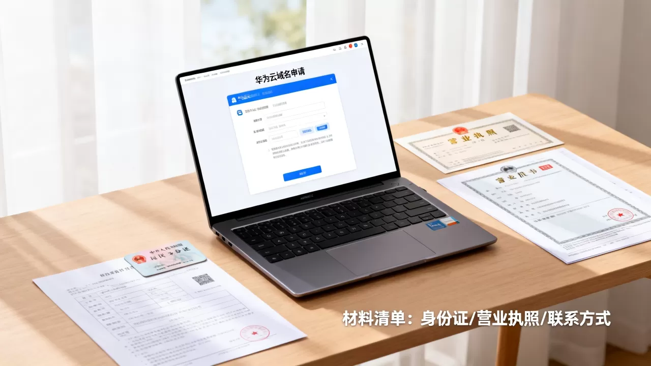 华为云域名申请需要哪些材料?流程复杂吗? 华为云域名申请需要哪些材料?流程复杂吗?
