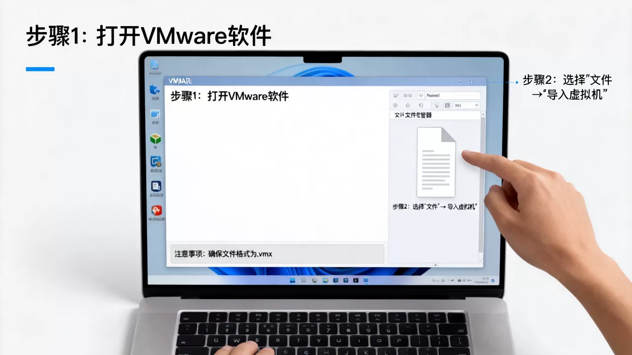 vm虚拟机图片怎么用?导入步骤和注意事项有哪些? vm虚拟机图片怎么用?导入步骤和注意事项有哪些?